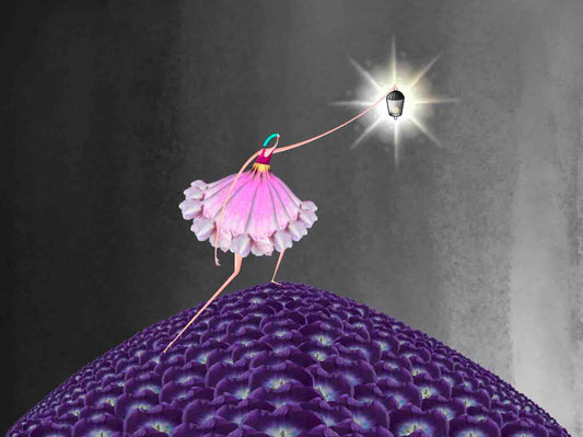 Tisk 18x24 - Kosmické světlo